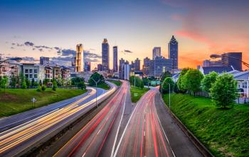 View of Atlanta, Georgia's skyline