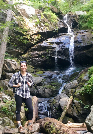 Susan Billings in Shenandoah National Park, Virginia